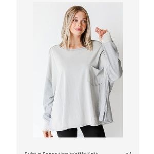 Worn once. No stains or holes just too big and could not return.